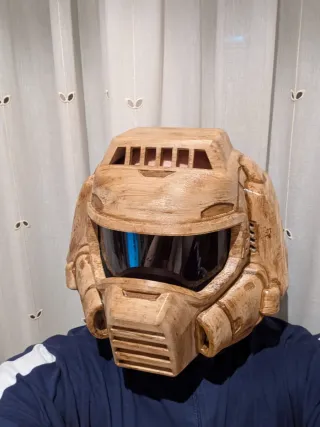 Casco Doom Clásico para Cosplay o exposición