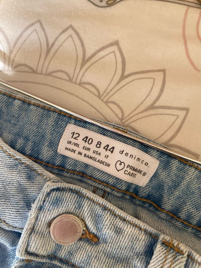 Vaqueros Mom Primark Talla 40