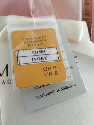 Vestido de novia blanco