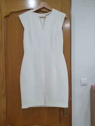 Vestido blanco mujer