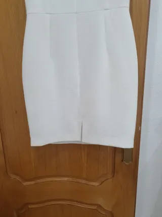 Vestido blanco mujer