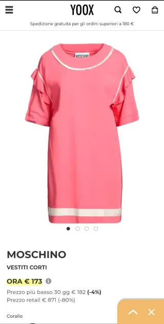 Abito Moschino Couture