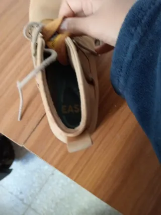 Botas de cuero marrón para hombre