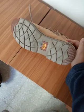 Botas de cuero marrón para hombre