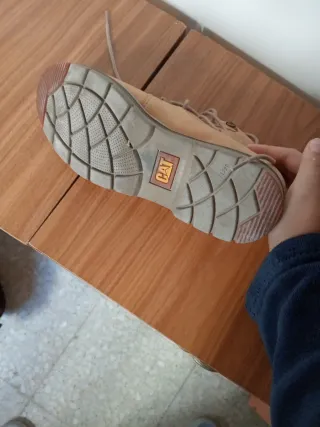 Botas de cuero marrón para hombre