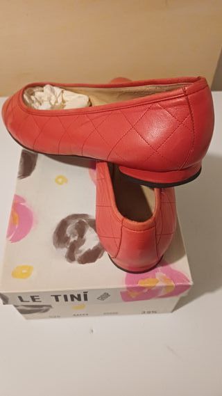 Le Tinì Scarpe Nappa Rosse Tg 39.5