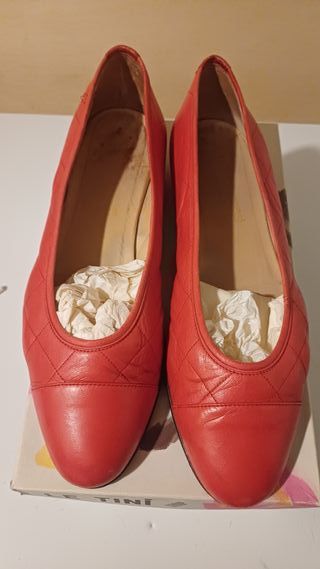 Le Tinì Scarpe Nappa Rosse Tg 39.5