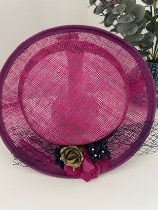 Tocado artesanal para eventos, nuevo