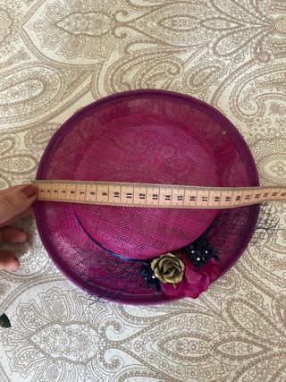 Tocado artesanal para eventos, nuevo