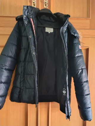 Plumas Pepe Jeans azul marino mujer