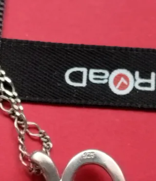 Collar de Corazón. Time Road Plata 925.