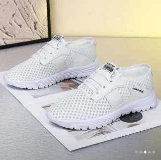 Zapatillas Blancas Cómodas Mujer y Niños