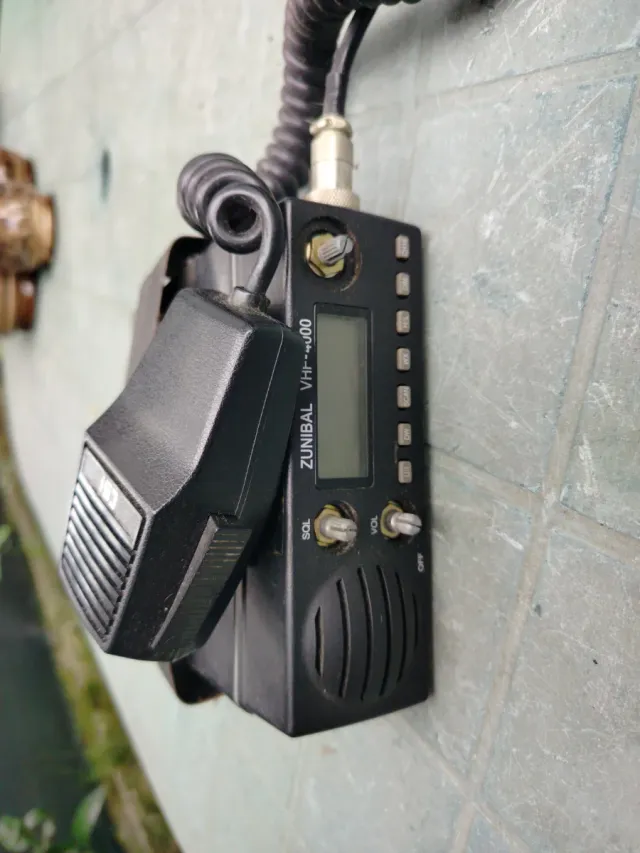 Radio Barco Zunibal VHF-4000 Nero