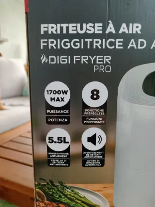 Freidora de Aire Sogo Digi Fryer Pro 5.5L