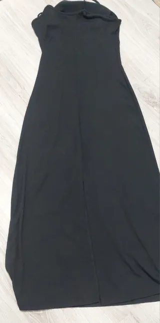 Vestido negro largo fiesta