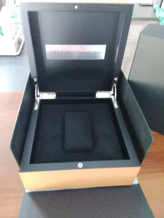 Caja Officine Panerai Madera Negra Marrón