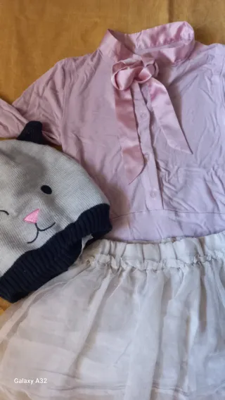 Set bimba 3 anni: gonna e maglia