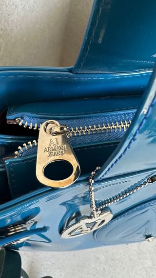 Bolso Armani Jeans Azul como nuevo
