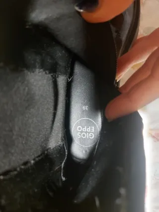 Botas charol negras plataforma