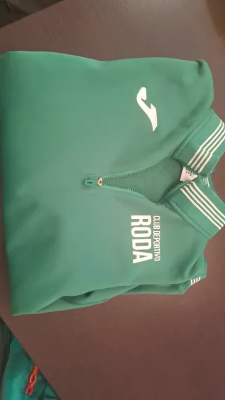 Sudadera Joma Roda CF entrenamiento verde
