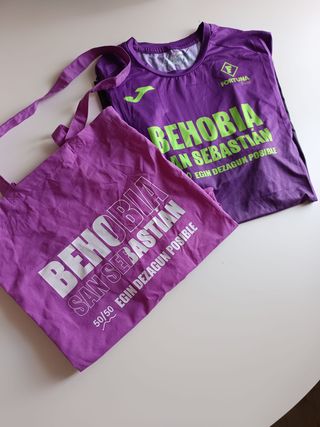 Camiseta Joma Behobia XL + Bolsa Corredor