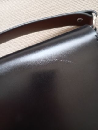 Bolso Adolfo Domínguez Negro Piel Pequeño