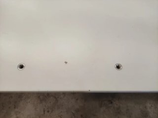 Mesa blanca despacho escritorio VITRA. Ref M74