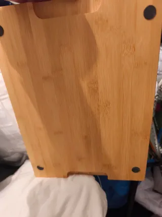 Piedra Volcánica para Asar con Base Bambú