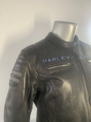 Chaqueta L Piel Harley Davidson