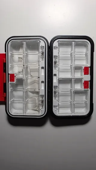 Caja Estanca Mosca Pesca pequeña