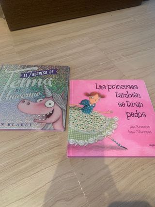 pack cuentos las princesas ae tiran pedos y Telma