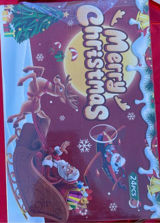 Calendario Adviento Navideño 24 Piezas