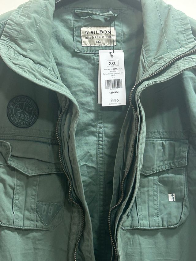 Chaqueta Silbon Verde Talla XXL