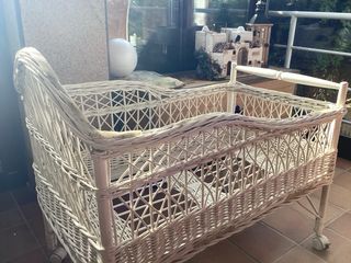 Cuna mimbre 91.5 x 49 cm