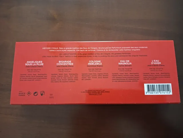 Colección Perfumes Frederic Malle Les Eaux