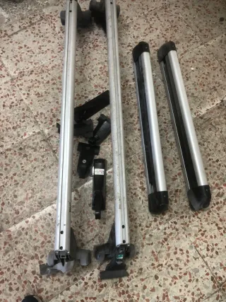 Barras de techo y portaesquís