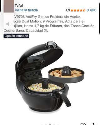 Freidora de aire Tefal ActiFry Genius XL