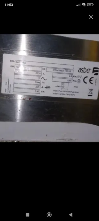 Venta y reparación de hostelería