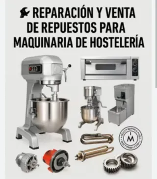 Venta y reparación de hostelería