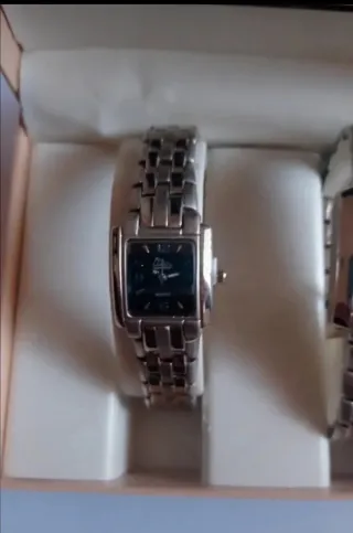 Reloj Daaodas Negro y Plateado