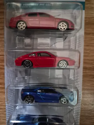 Pack 5 coches Team City 1/64