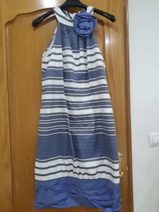 Vestido de mujer a rayas
