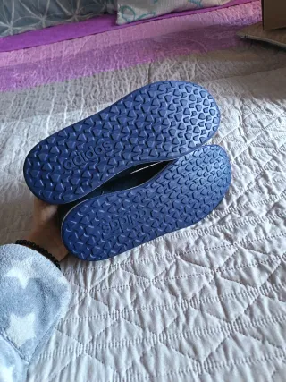 Deportivas Adidas Azul y Blanco