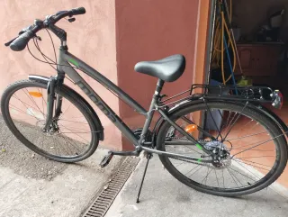 Bicicleta Moma Pro W Trekking Gris