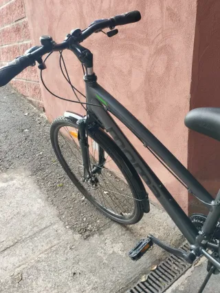 Bicicleta Moma Pro W Trekking Gris