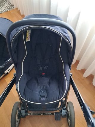 Bebecar ip-op Trio, se entrega con sacos y paragua