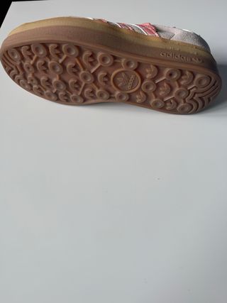 Adidas Gazelle Beige/Rosa Talla 38