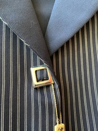 Tailleur donna blu e bianco – Taglia 48