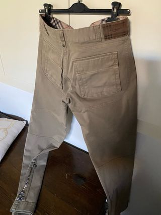 Pantaloni Uomo Burberry Beige Cargo
