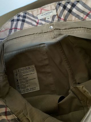 Pantaloni Uomo Burberry Beige Cargo